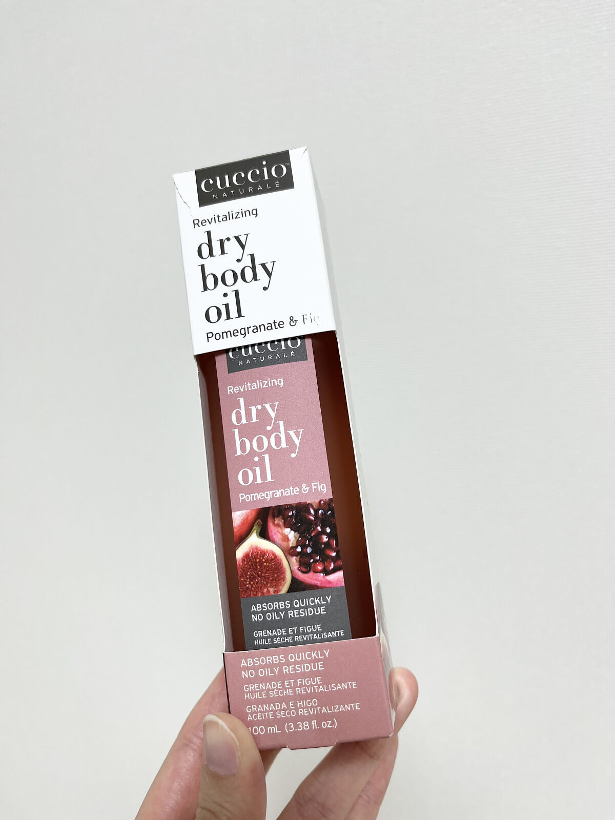 クシオ ドライボディオイル ザクロ＆イチジク/CUCCIO NATURALE/ボディオイルを使ったクチコミ（2枚目）