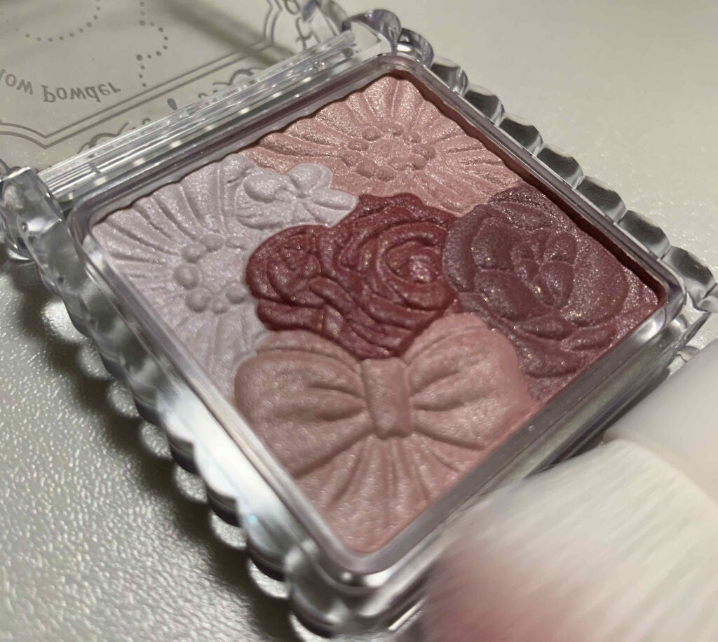 グロウフルールチークス/キャンメイク/パウダーチークを使ったクチコミ(2枚目)