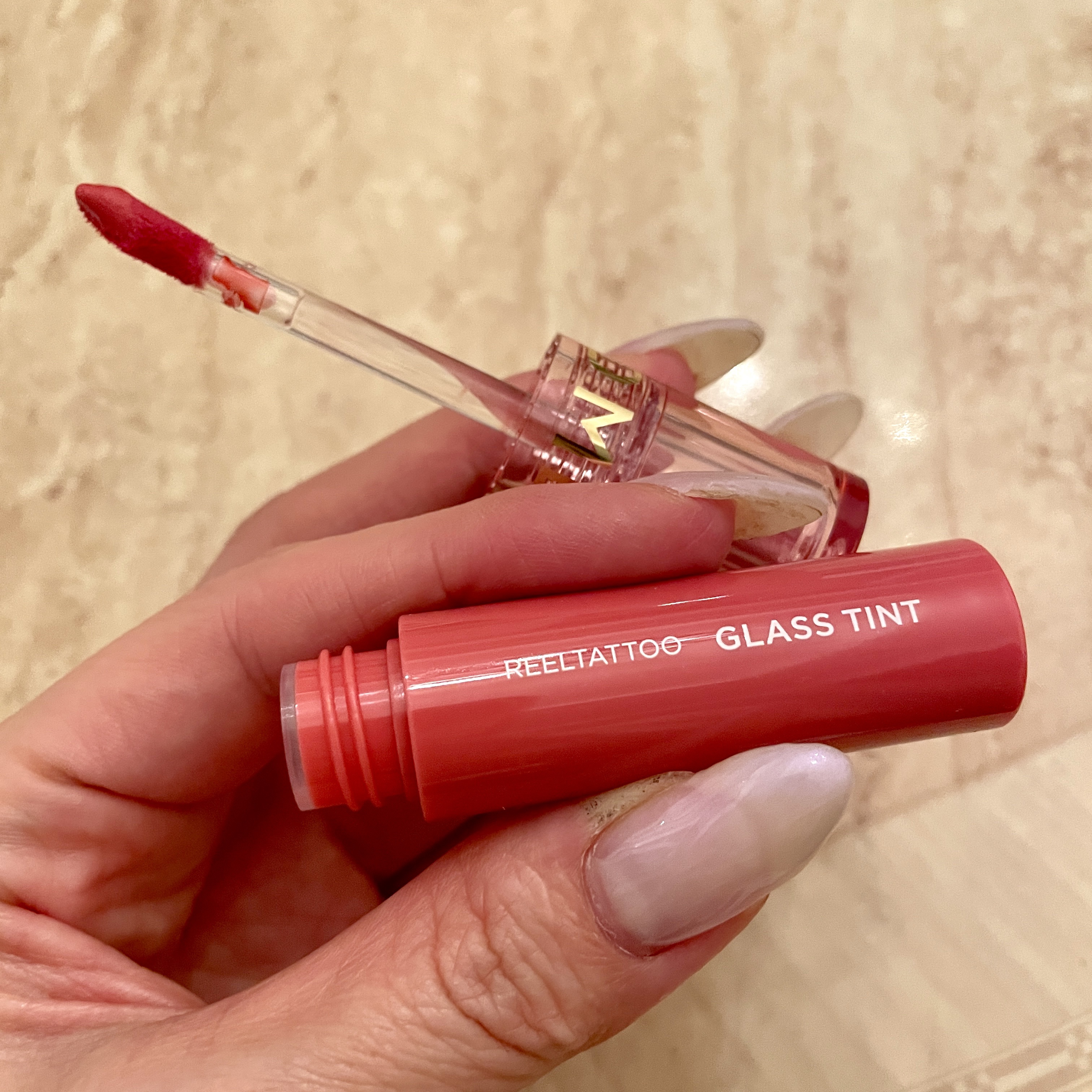 リールタトゥーグラスティント /MERYTHOD/リップティントを使ったクチコミ（1枚目）