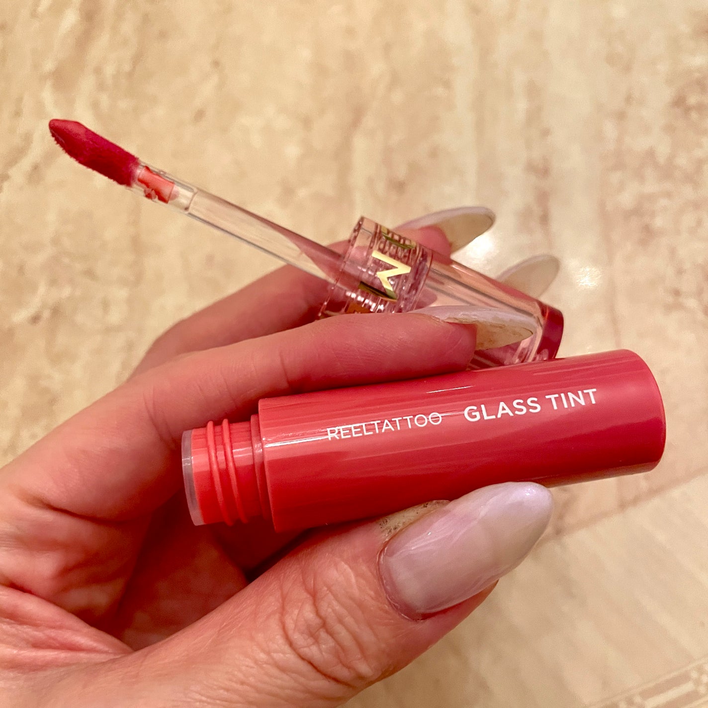 リールタトゥーグラスティント /MERYTHOD/リップティントを使ったクチコミ(1枚目)