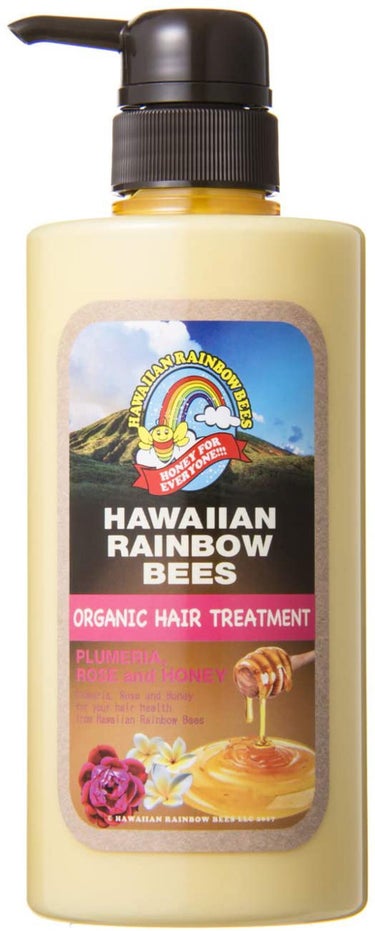 HAWAIIAN RAINBOW BEES オーガニックダメージケア ヘアトリートメント PR