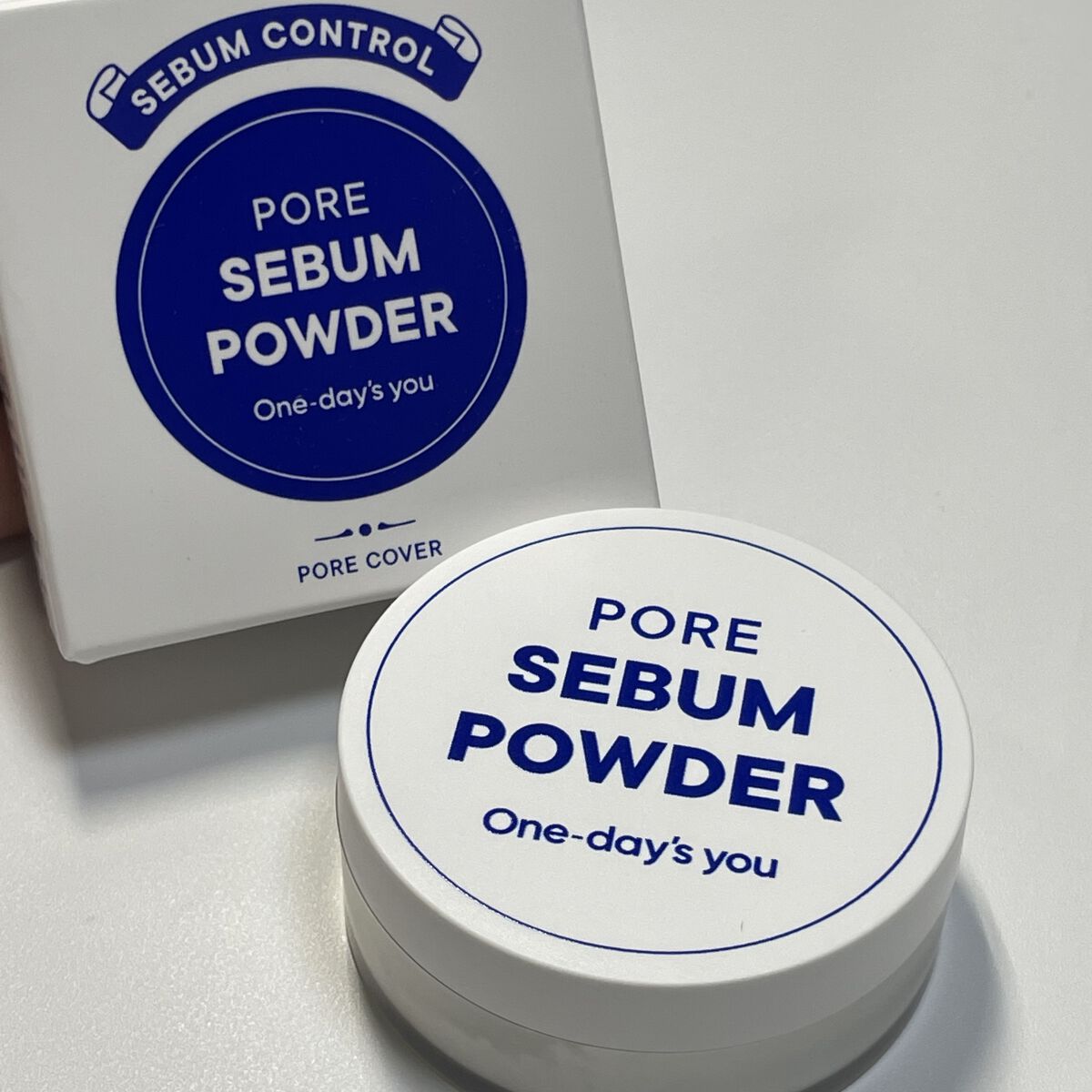 ポアセバムパウダー/One-day's you/ルースパウダーを使ったクチコミ（2枚目）