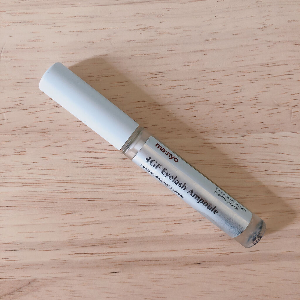 4GFアイラッシュアンプル/manyo/まつげ美容液を使ったクチコミ（1枚目）