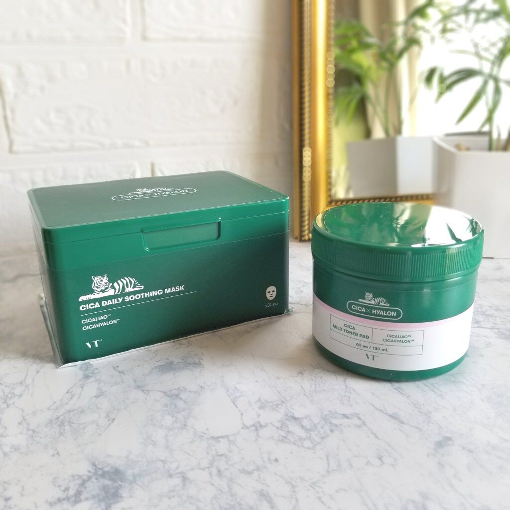 CICA デイリースージングマスク/VT/シートマスク・パックを使ったクチコミ（1枚目）