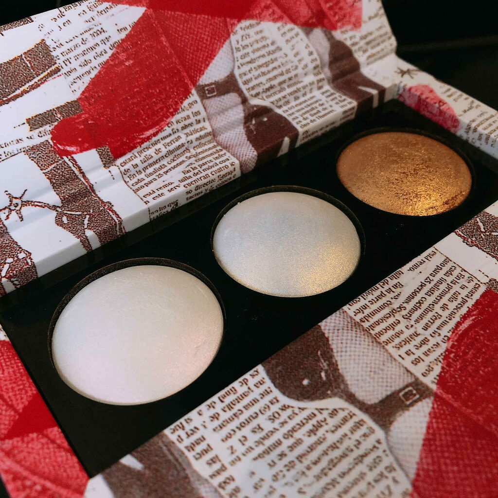 SKIN FETISH: SUBLIME SKIN HIGHLIGHTING TRIO/PAT McGRATH LABS/パウダーハイライトを使ったクチコミ（1枚目）