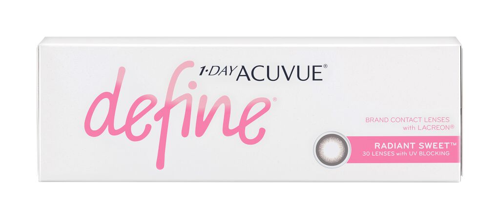ワンデーアキュビュー®ディファイン®モイスト® ラディアント スウィート™