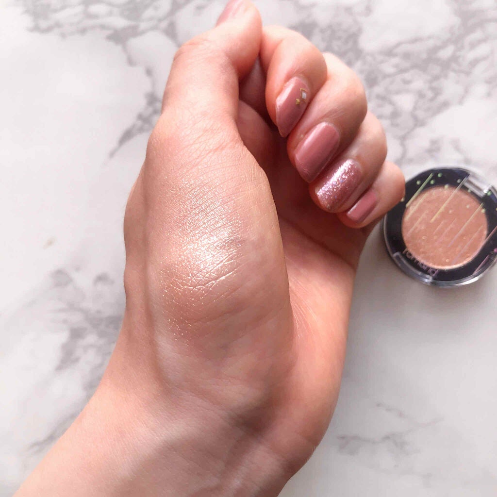 グリッター シャドウ カラー/rom&nd/グリッターを使ったクチコミ(3枚目)