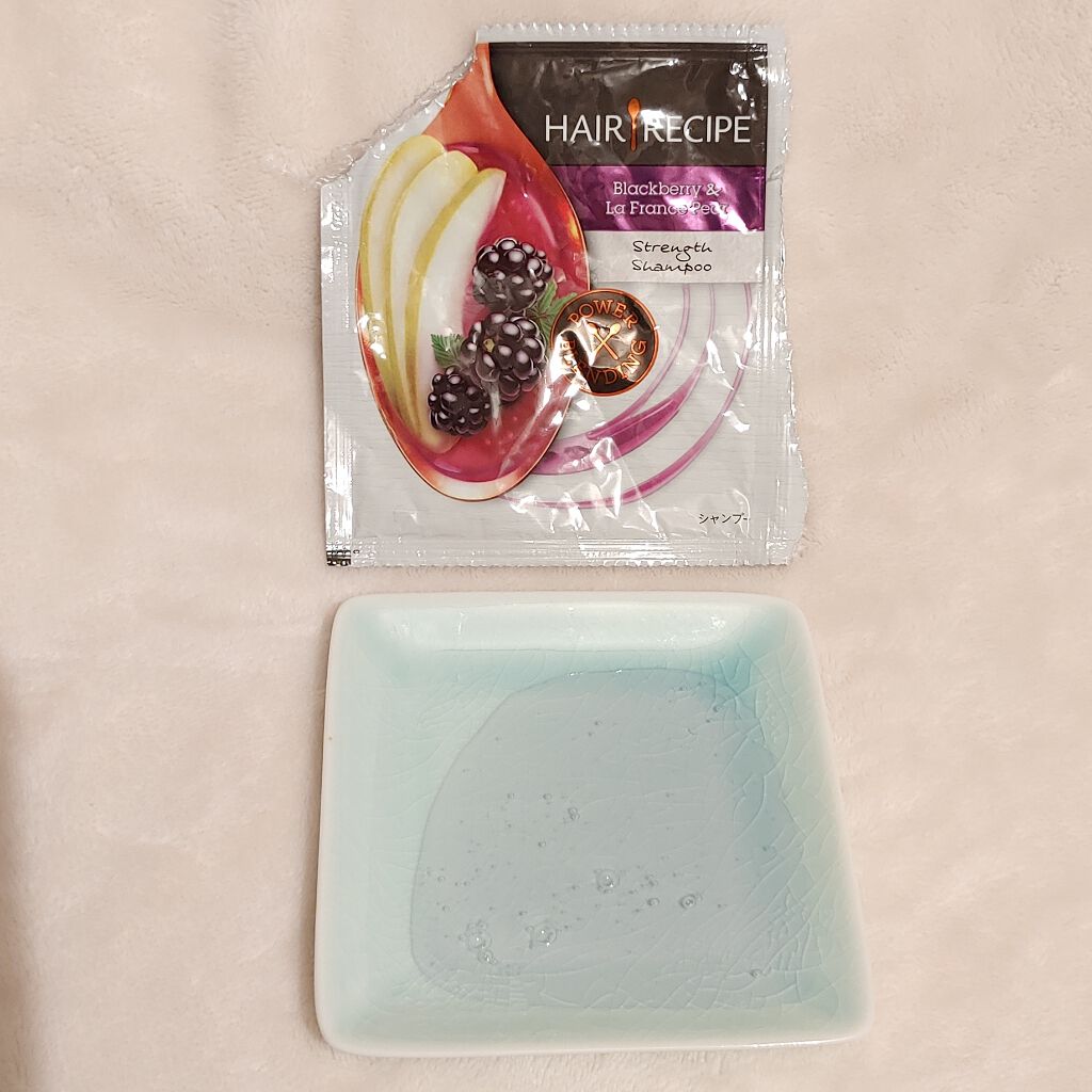 ブラックベリー&ラ・フランス ストレングス レシピ シャンプー/トリートメント/HAIR RECIPE/シャンプー・コンディショナーを使ったクチコミ(2枚目)