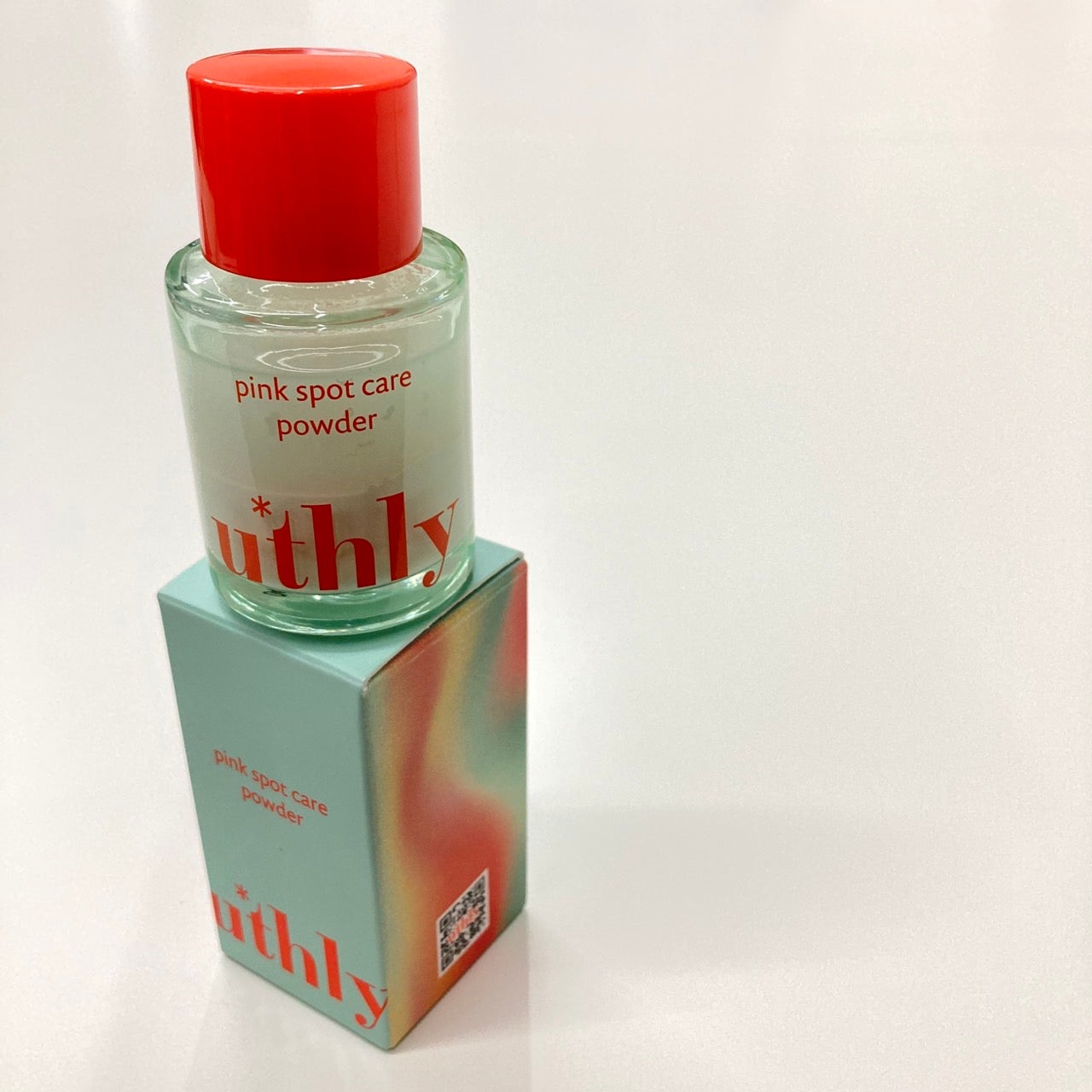ピンクスポットケアパウダー/uthly/その他スキンケアを使ったクチコミ(1枚目)