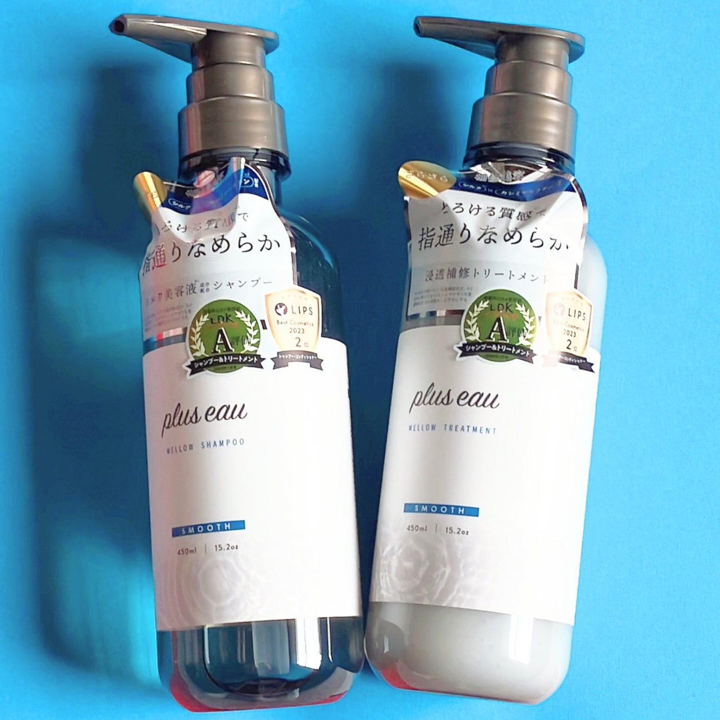 メロウシャンプー/メロウトリートメント/plus eau/市販シャンプーを使ったクチコミ(1枚目)