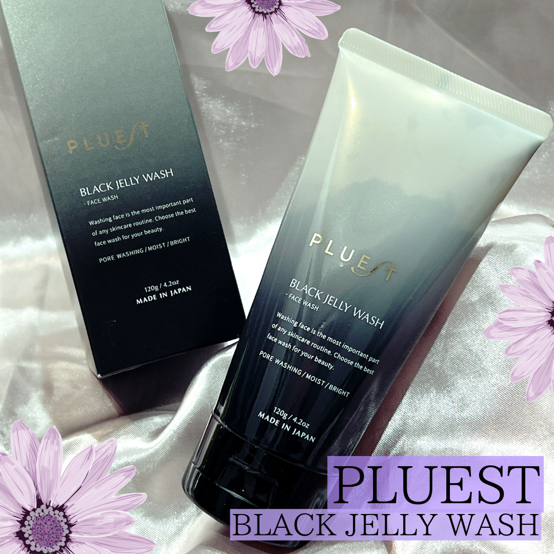 BLACK JELLY WASH（ブラックジェリーウォッシュ）/PLUEST/その他洗顔料を使ったクチコミ（3枚目）