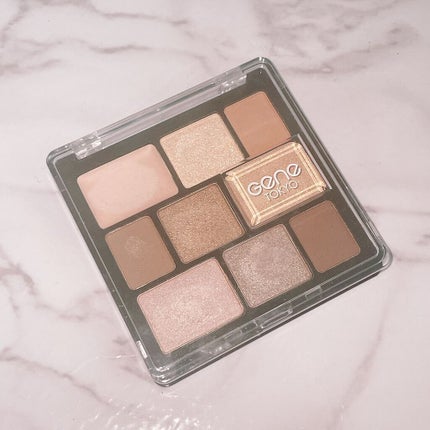 GENE TOKYO ムードアイシャドウパレット/DAISO/アイシャドウパレットを使ったクチコミ(1枚目)