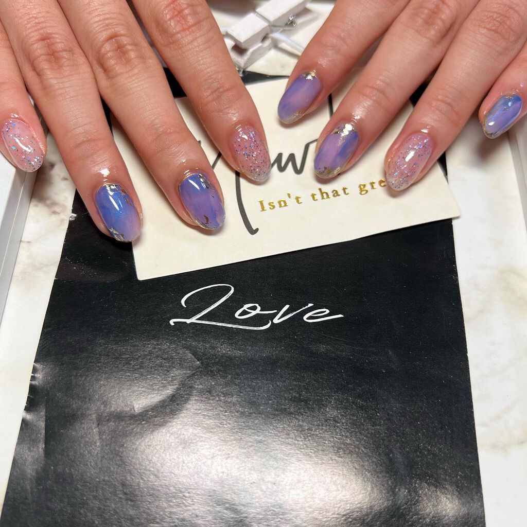 cst on LIPS 「#nuancenail#梅雨ネイル💅#ネイル好きな人と繋がりた..」(2枚目)