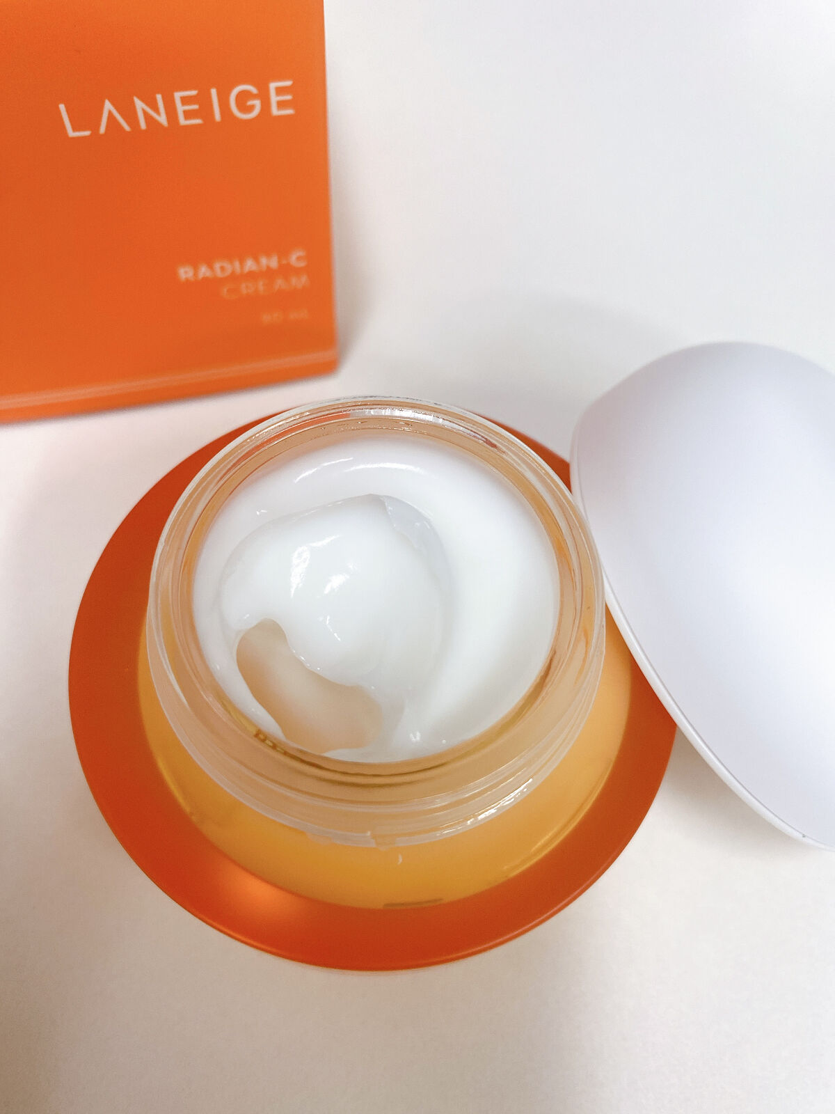 ラディアンーCクリーム/LANEIGE/フェイスクリームを使ったクチコミ（3枚目）