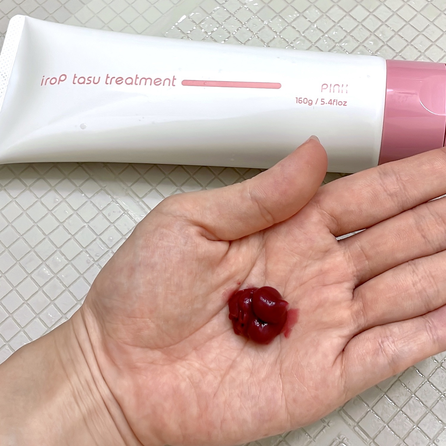 イロップ タス シャンプー/トリートメント シャンプー／ PINK（ピンク）/irop/市販シャンプーを使ったクチコミ（3枚目）