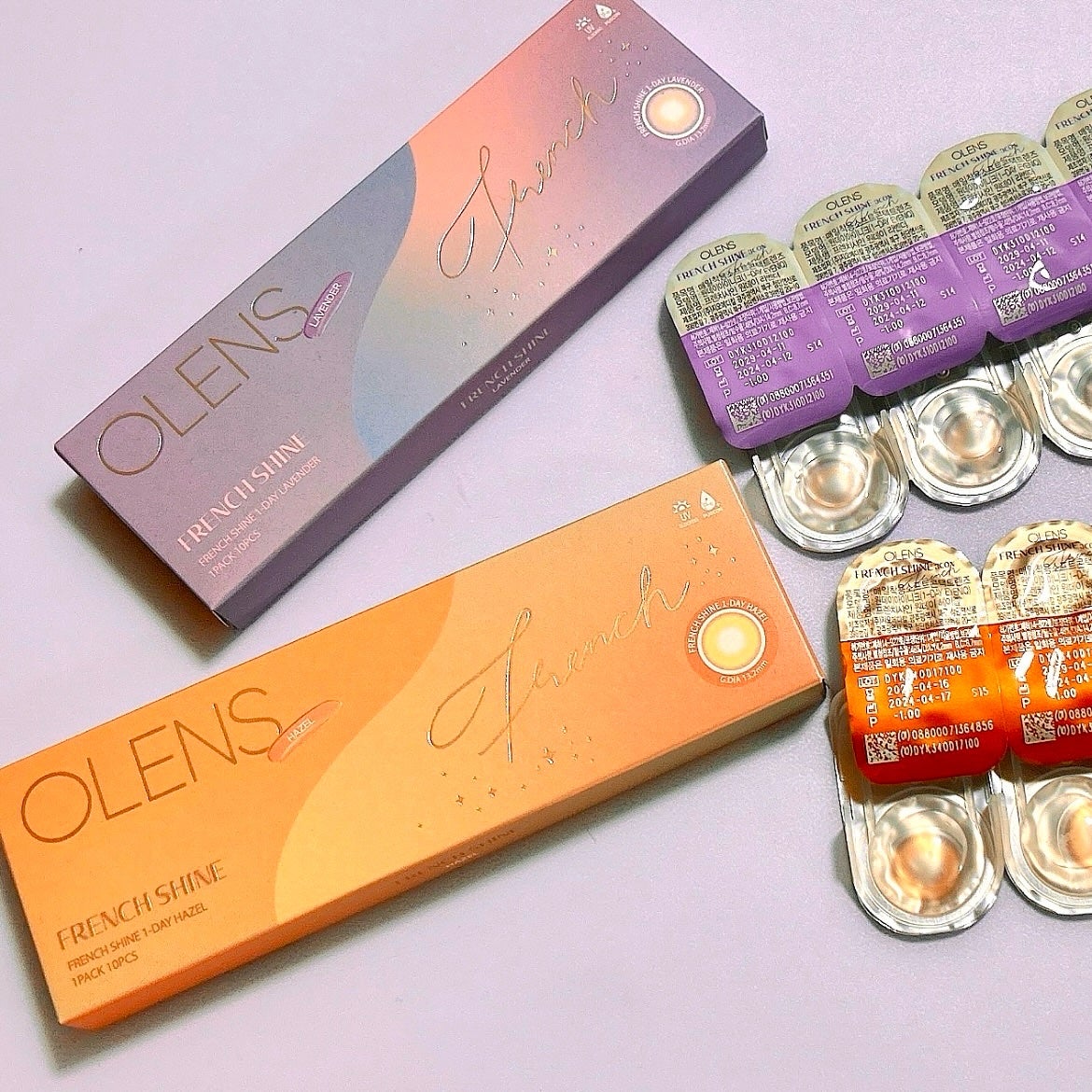 FrenchShine1day/OLENS/ワンデー(1DAY)カラコンを使ったクチコミ(1枚目)