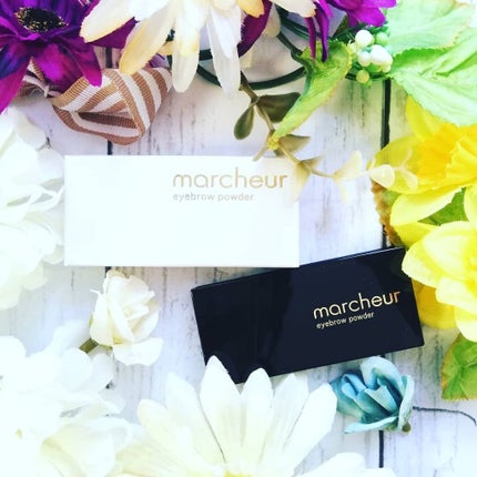 アイブロウパウダー/marcheur(マルシュール)/パウダーアイブロウを使ったクチコミ(2枚目)