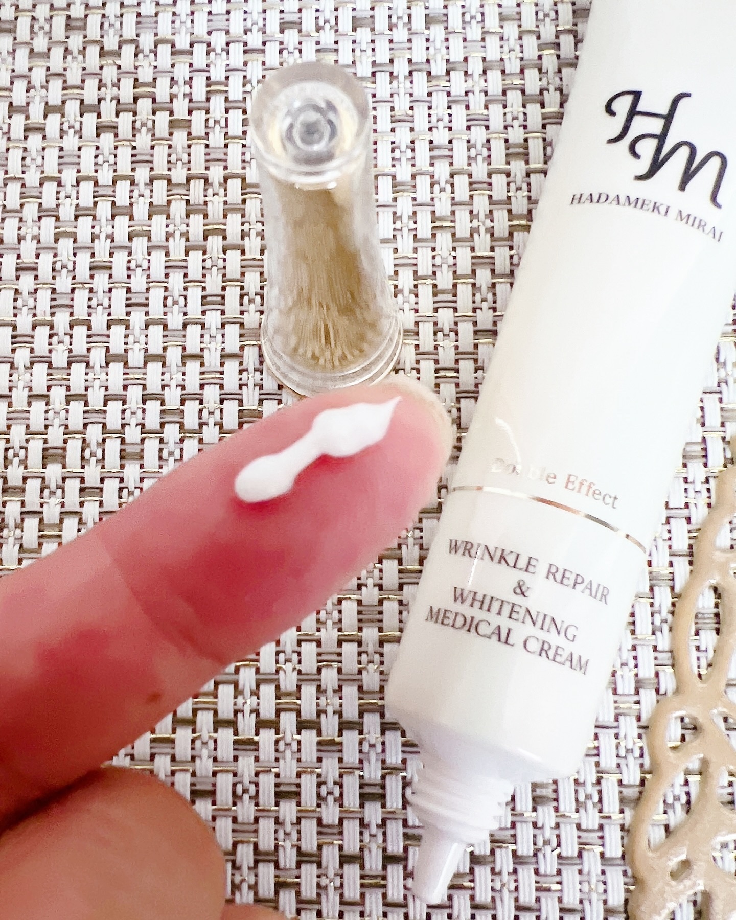 リンクルリペア&ホワイトニング メディカルクリーム/ハダメキミライ/アイケア・アイクリームを使ったクチコミ（3枚目）