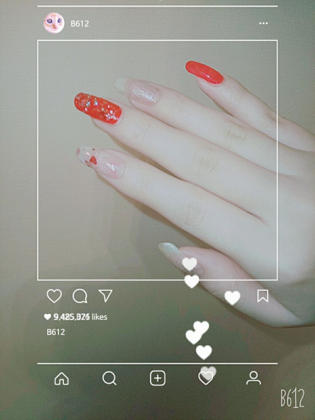 ITGグリッターネイル/DAISO/マニキュアを使ったクチコミ（1枚目）