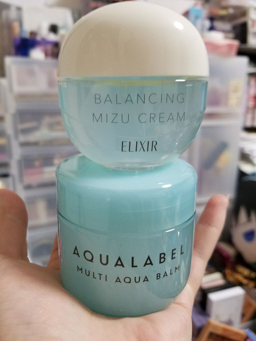  エリクシール ルフレ バランシング みずクリーム/エリクシール/フェイスクリームを使ったクチコミ（1枚目）