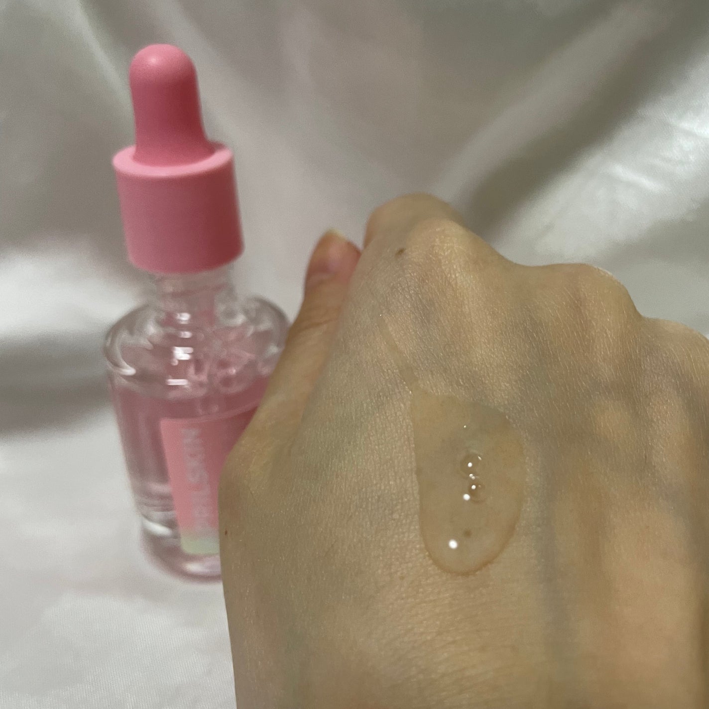 ピンクアロエムチンセラム/APRILSKIN/美容液を使ったクチコミ(3枚目)
