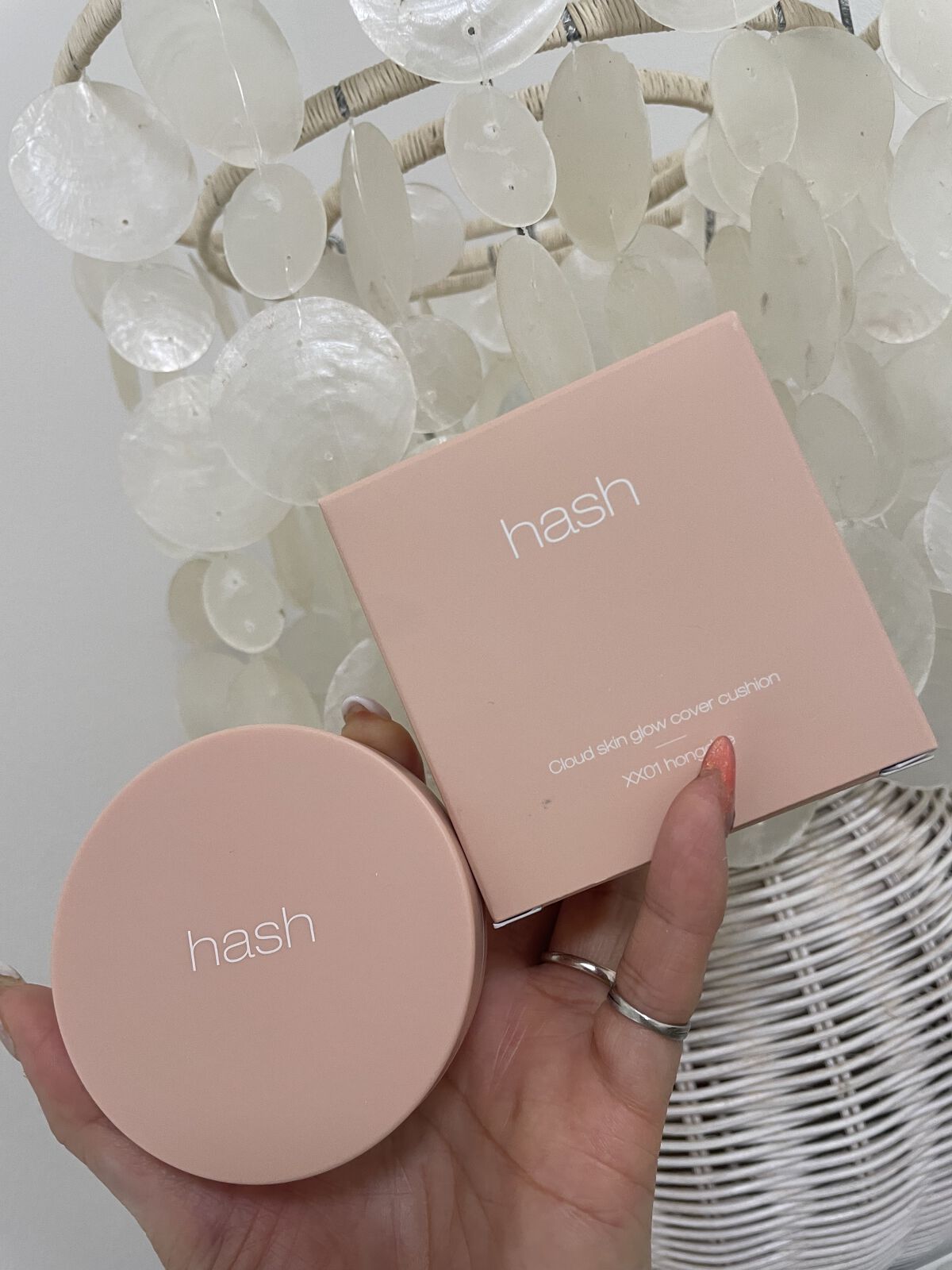 クラウド スキン グロー クッション XX01 ホンデ/HASH/クッションファンデーションを使ったクチコミ（2枚目）
