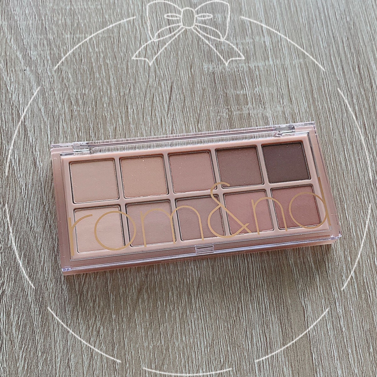 ベターザンパレット/rom&nd/アイシャドウパレットを使ったクチコミ(1枚目)