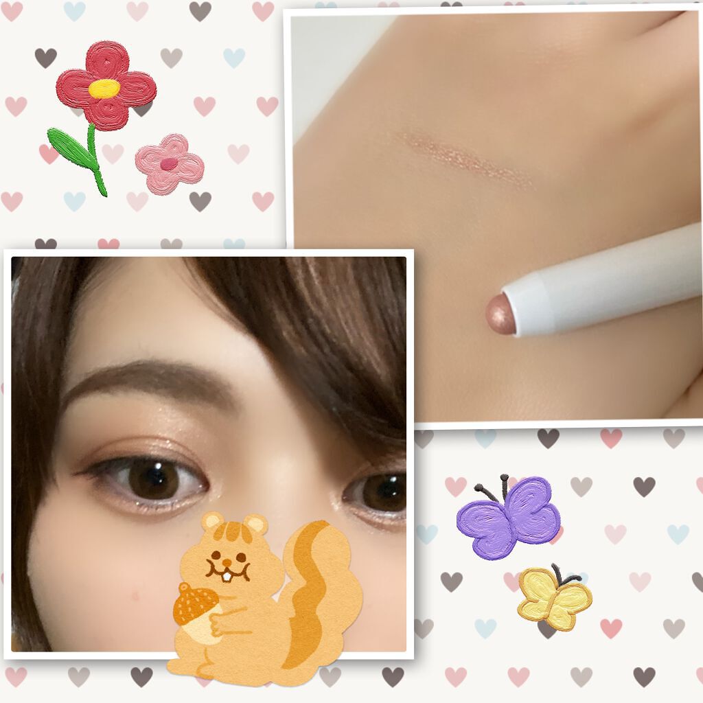 アイムスティックシャドウシマー/i’m meme/スティックアイシャドウを使ったクチコミ（2枚目）