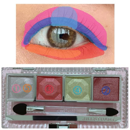 ジルスチュアート エターナルクチュール アイズ シマー/JILL STUART/アイシャドウパレットを使ったクチコミ(4枚目)