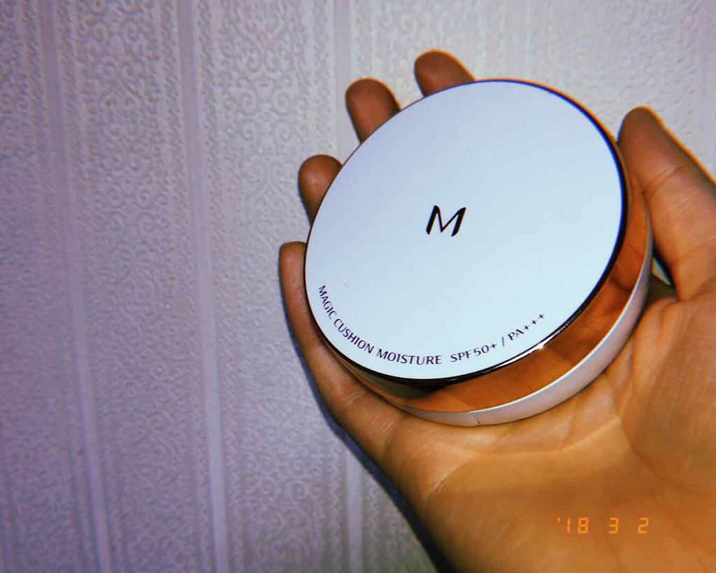 M クッション ファンデーション(モイスチャー)/MISSHA/クッションファンデーションを使ったクチコミ(1枚目)