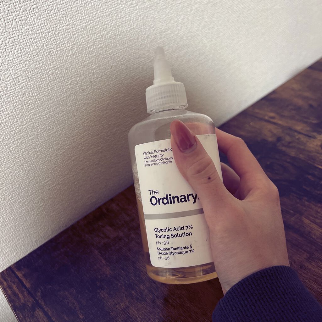 Glycolic Acid 7% Toning  Solution/The Ordinary/ブースター・導入液を使ったクチコミ（3枚目）