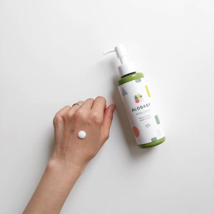 ミルクローション/ALOBABY/ボディローションを使ったクチコミ(2枚目)