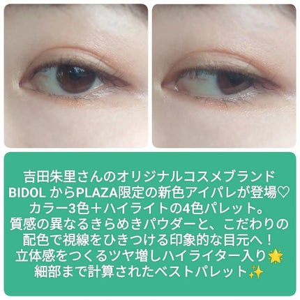 THE アイパレR/b idol/アイシャドウパレットを使ったクチコミ(4枚目)