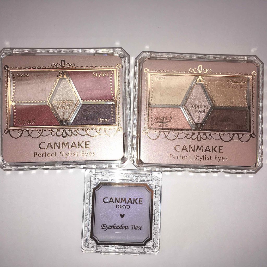 【旧品】パーフェクトスタイリストアイズ/キャンメイク/アイシャドウパレットを使ったクチコミ（1枚目）
