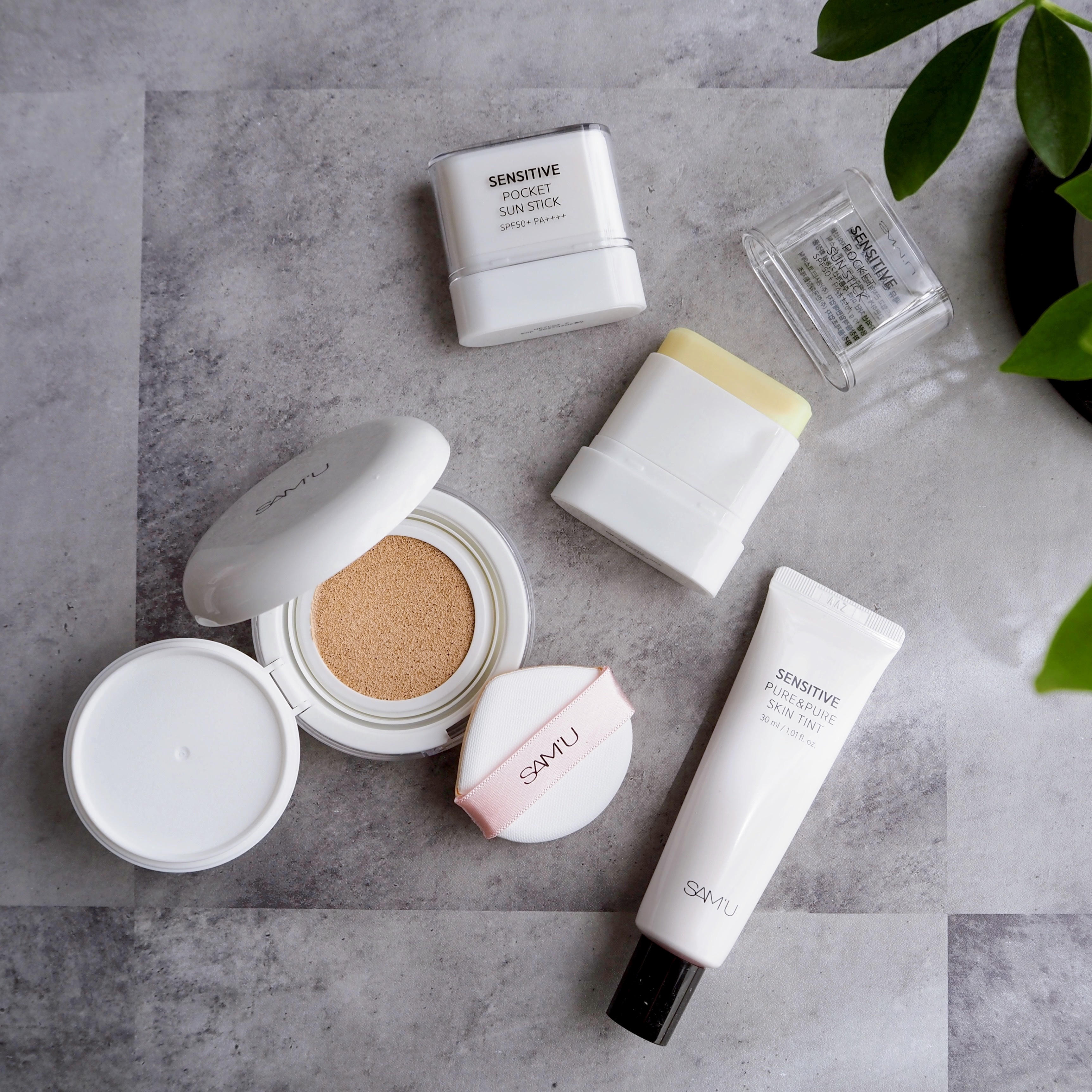 センシティブピュア＆ピュアクッション/SAM'U/クッションファンデーションを使ったクチコミ（1枚目）