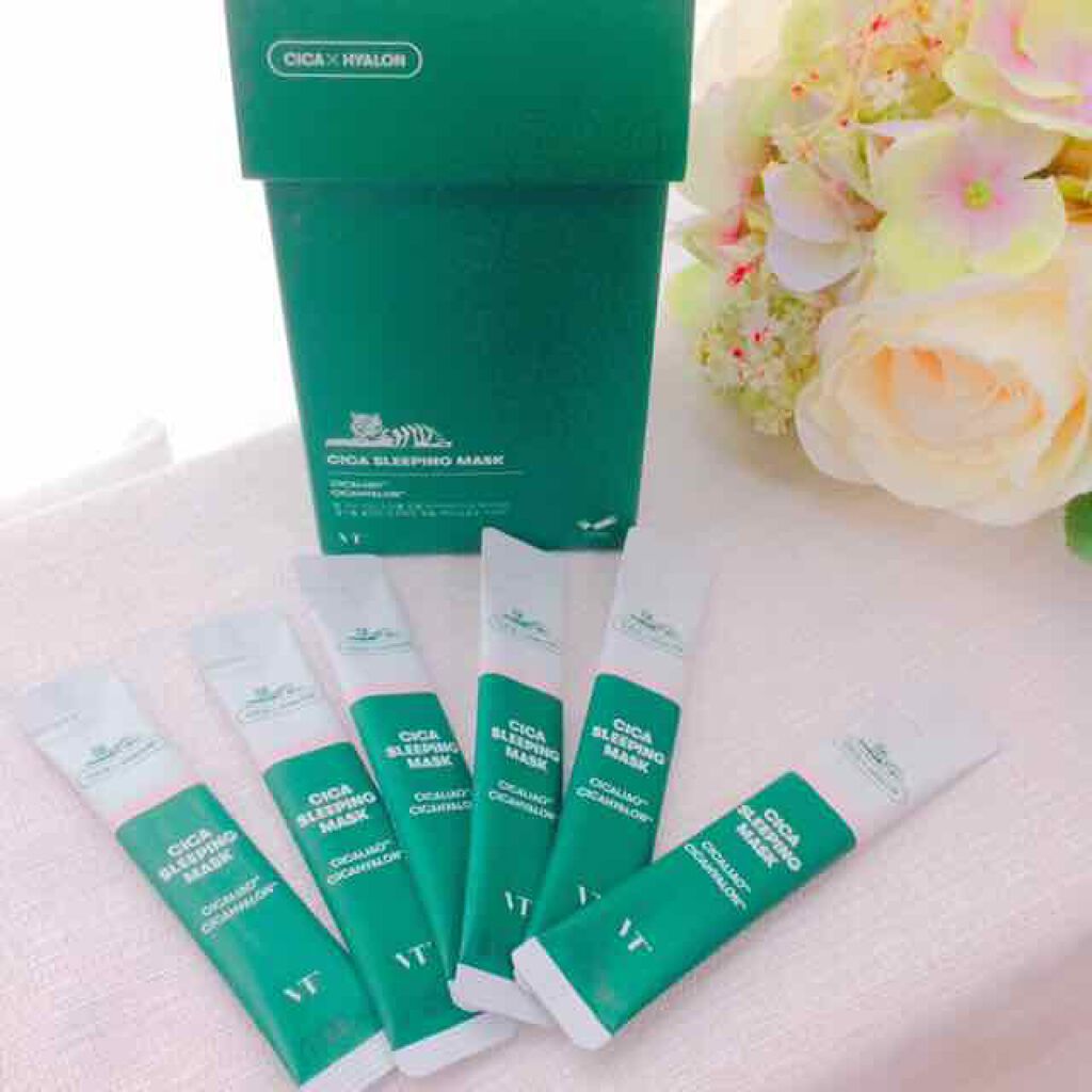 CICA スリーピングマスク/VT/シートマスク・パックを使ったクチコミ(1枚目)