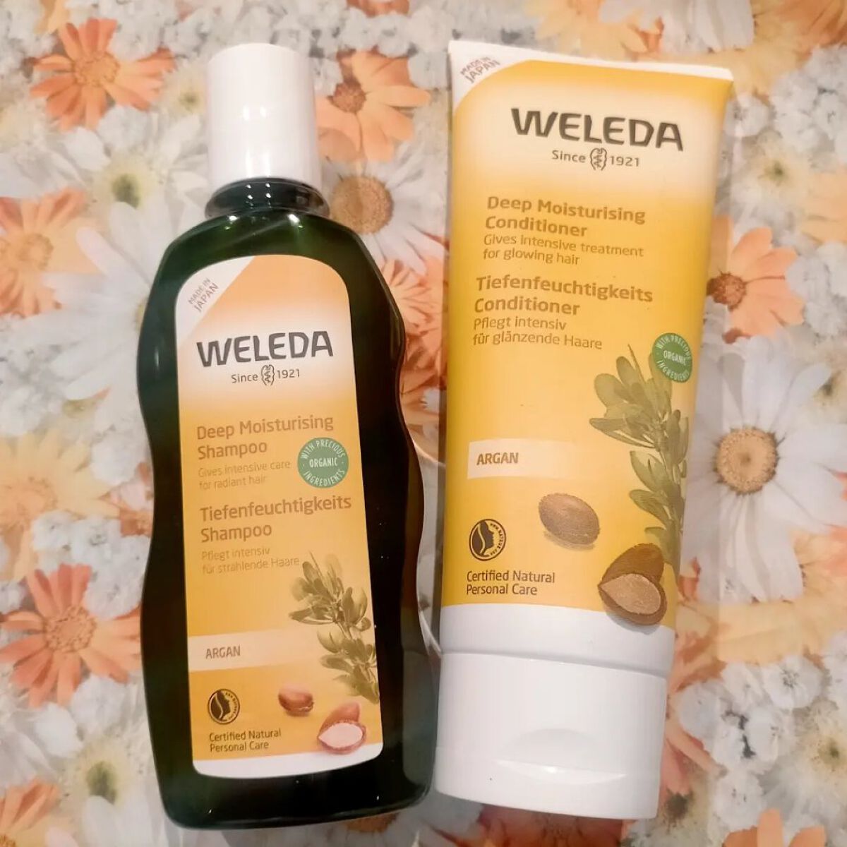 アルガン ヘアシャンプー／ヘアコンディショナー/WELEDA/市販シャンプーを使ったクチコミ（1枚目）