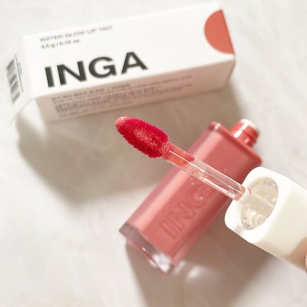 ウォーターグローリップティント/INGA/リップティントを使ったクチコミ(2枚目)