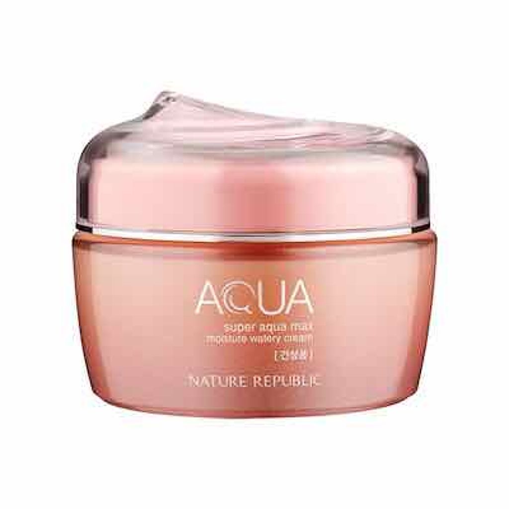 スーパーアクアマックス水分クリーム/ネイチャーリパブリック/フェイスクリームを使ったクチコミ(2枚目)