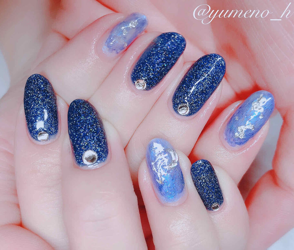 ＳＰＩＮＮＳ ネイルカラー ナイト/DAISO/マニキュアを使ったクチコミ（1枚目）