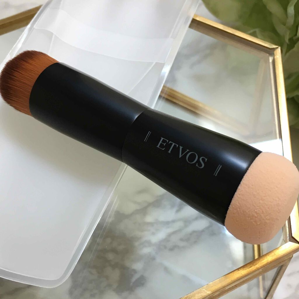 デュオタッチブラシ/エトヴォス/パフ・スポンジを使ったクチコミ(2枚目)