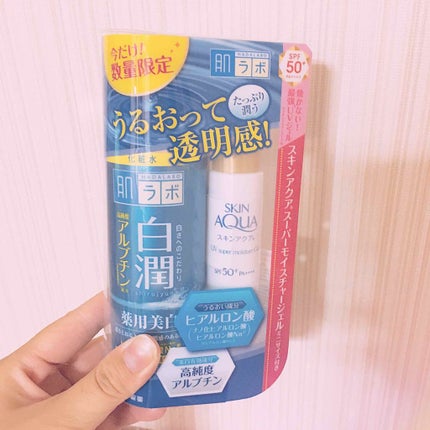 白潤 薬用美白化粧水/肌ラボ/化粧水を使ったクチコミ(1枚目)