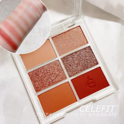 プロアイシャドウパレットセシル/CELEFIT/アイシャドウパレットを使ったクチコミ(6枚目)