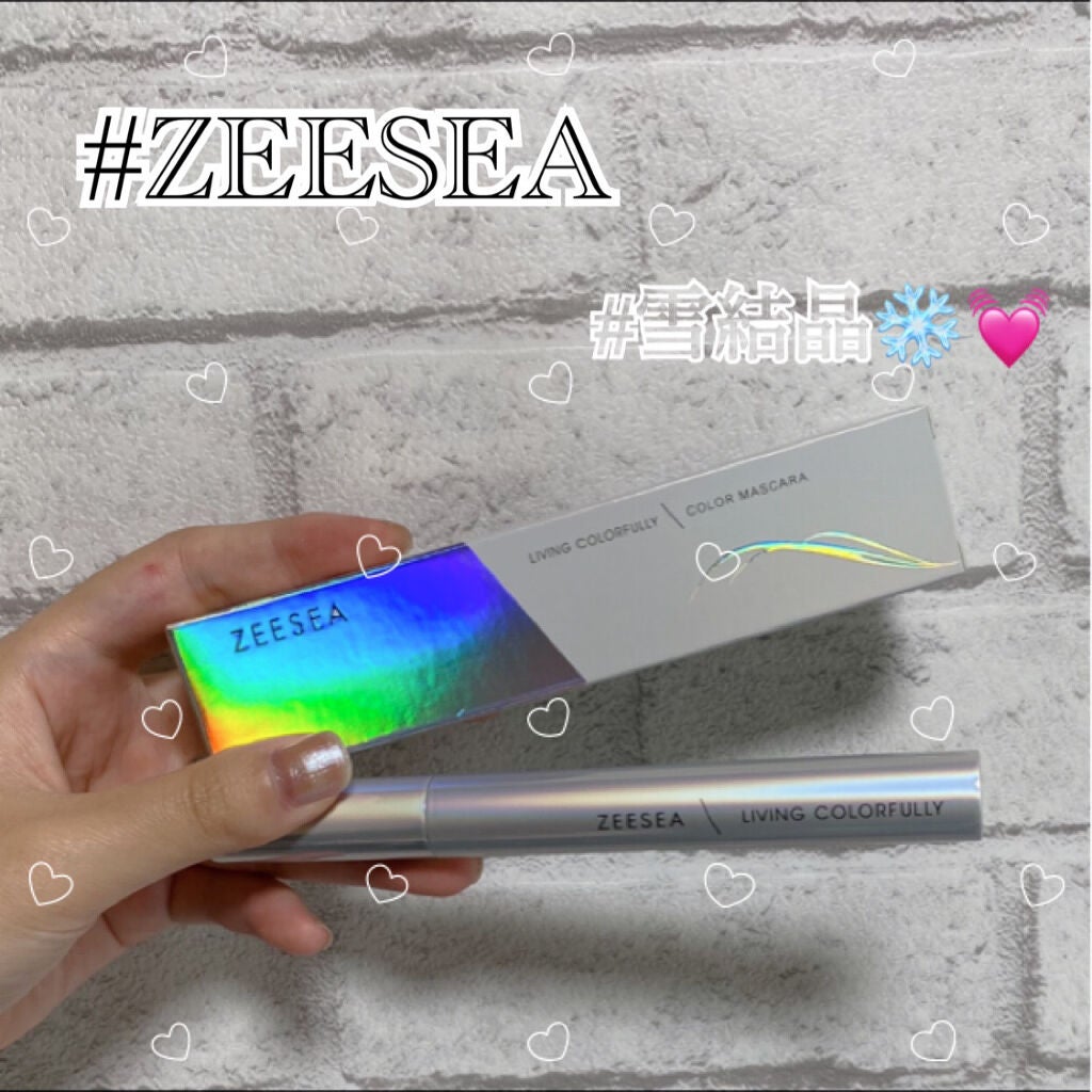 ダイヤモンドシリーズ カラーマスカラ/ZEESEA/マスカラを使ったクチコミ(1枚目)