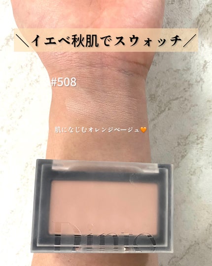 ブラーフィニシュブラッシャー/Dinto/パウダーチークを使ったクチコミ(5枚目)