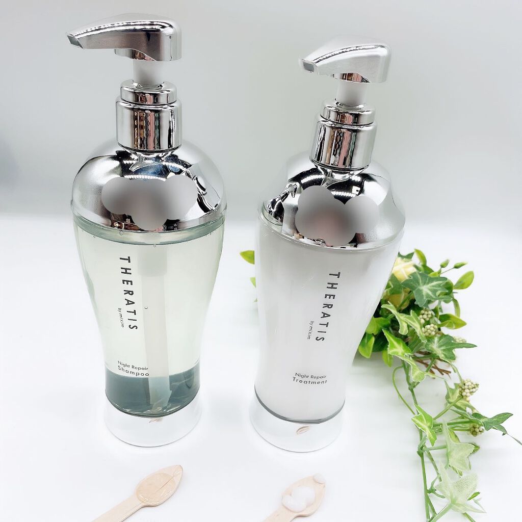 ナイトリペア シャンプー/ヘアトリートメント/THERATIS/シャンプー・コンディショナーを使ったクチコミ(1枚目)