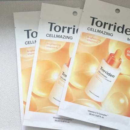 セルメイジング ビタC ブライトニングマスク/Torriden/シートマスク・パックを使ったクチコミ(3枚目)