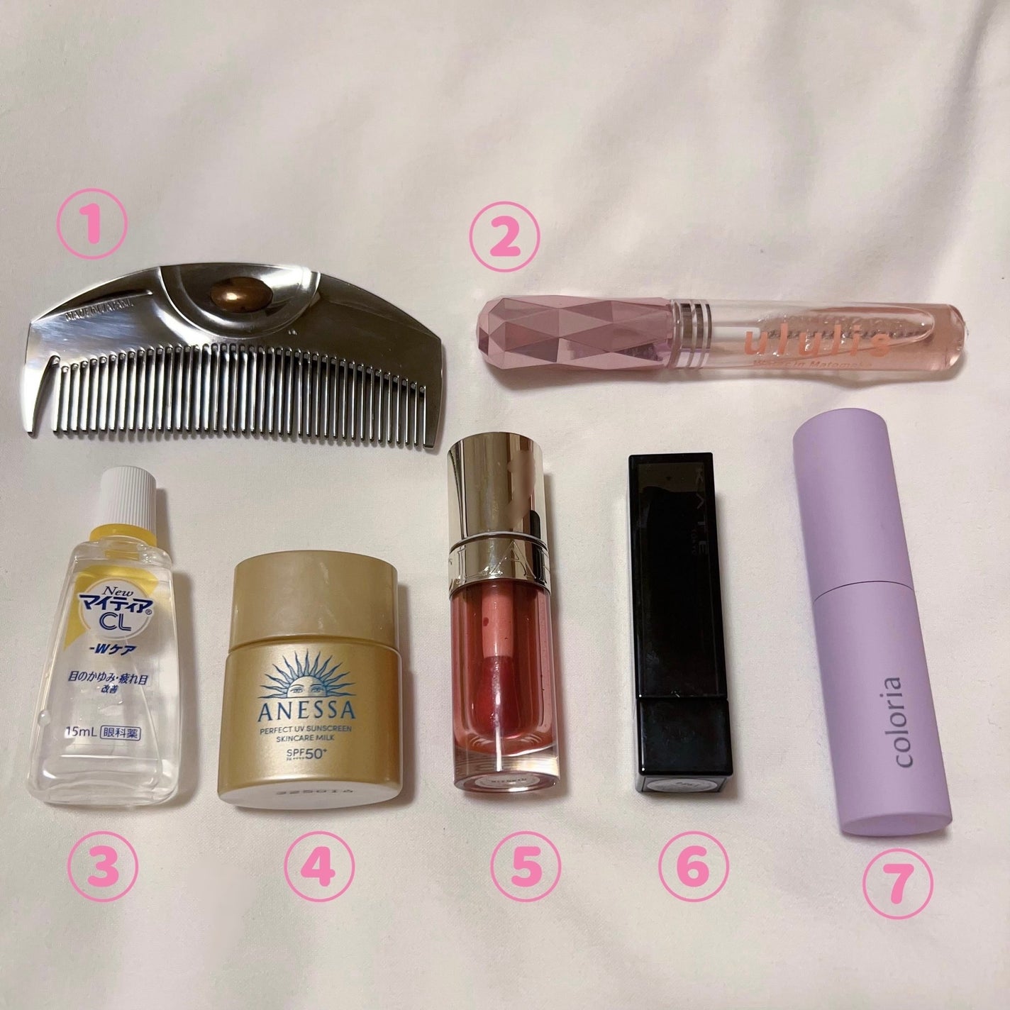 PG ツキ プレミアムブラック/LOVECHROME/ヘアコームを使ったクチコミ(4枚目)