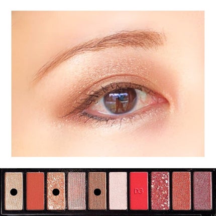 アイラブハート/DOLCE&GABBANA BEAUTY/アイシャドウパレットを使ったクチコミ(3枚目)