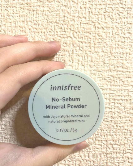 ノーセバム ミネラルパウダー/innisfree/ルースパウダーを使ったクチコミ(1枚目)